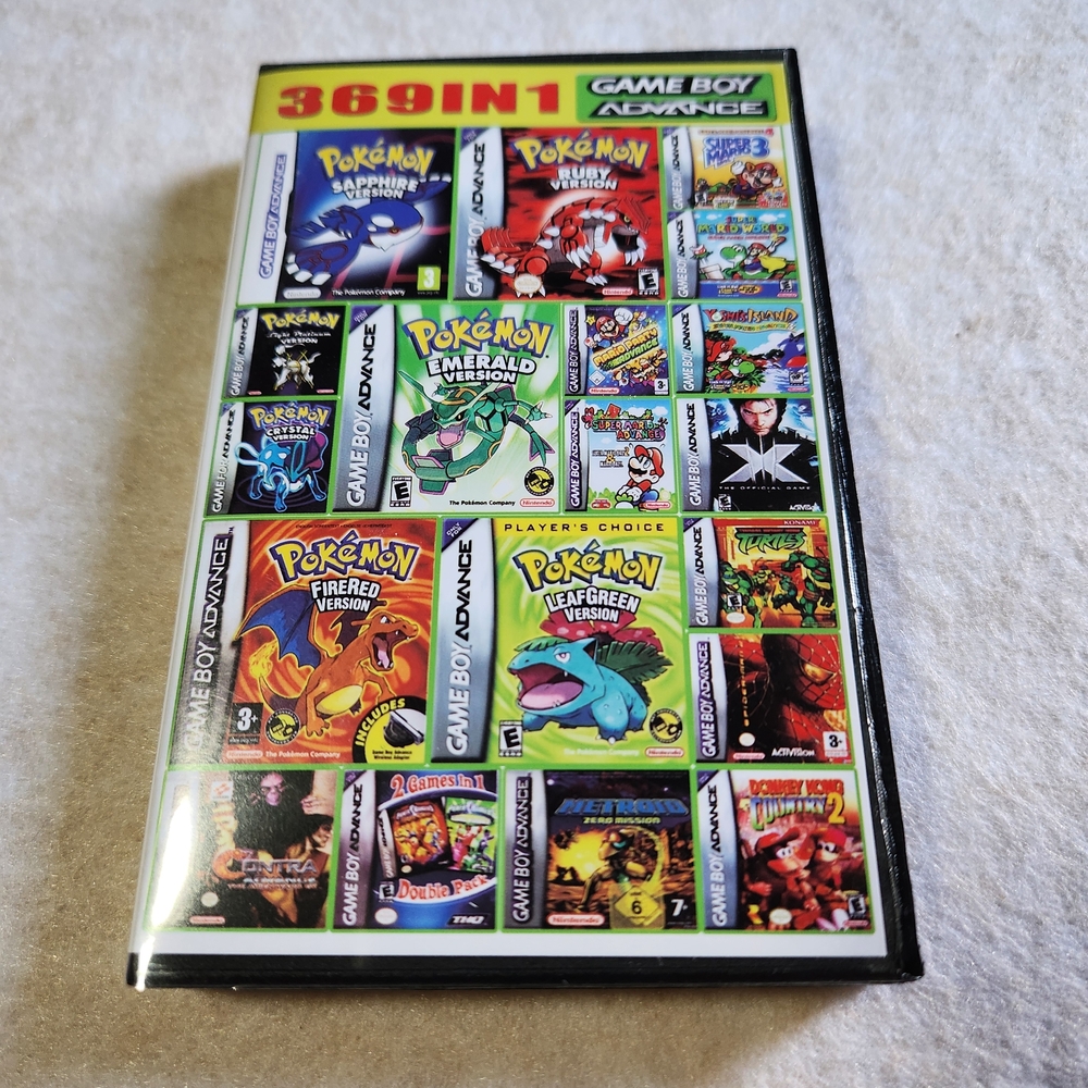 Pokémon Compilation Game Cartridge